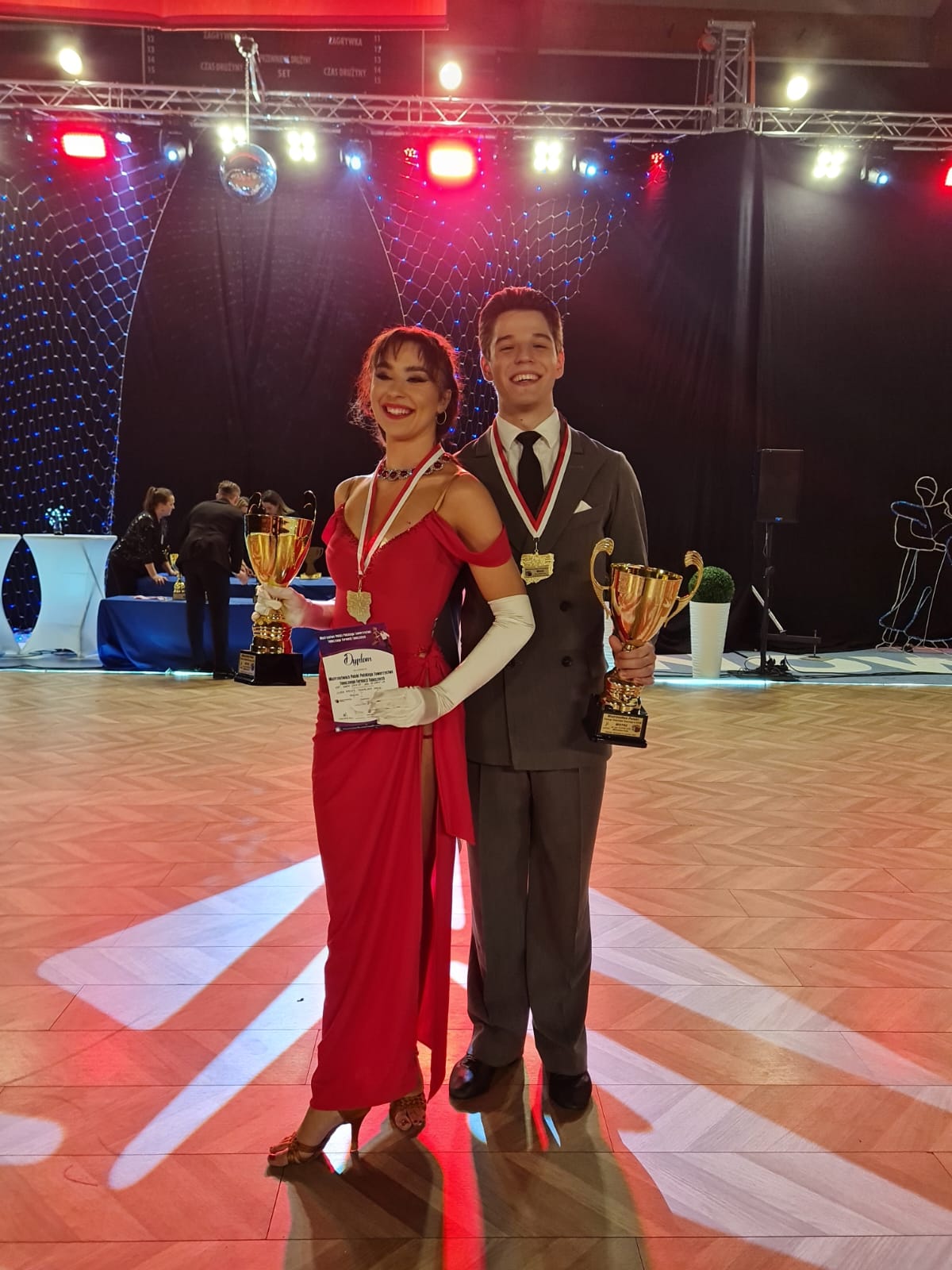 Maciej Ciura i Maja Tomalska Mistrzami Polski w Showdance